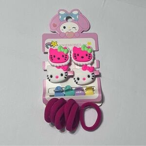 Hello Kitty Girls Hair Clip & Accessories Set